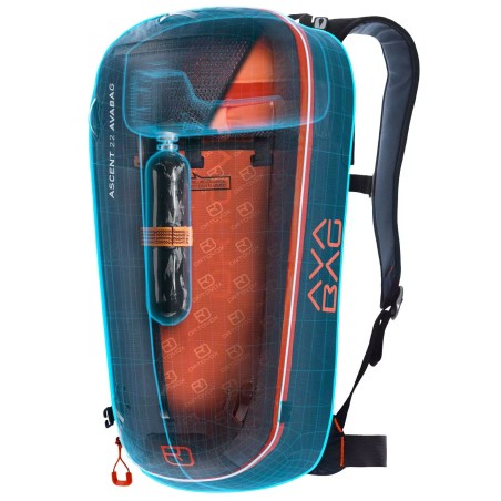 ORTOVOX Ascent 30 Avabag Kit Desert Orange