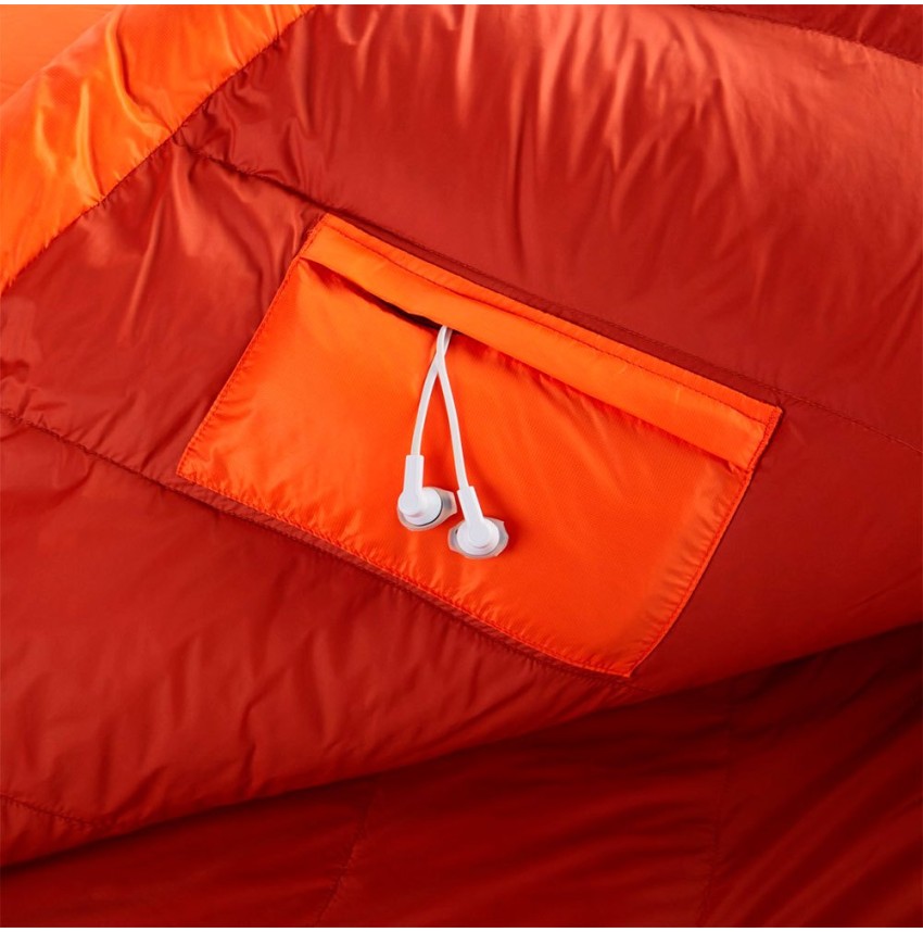 SACO DE DORMIR PLUMAS MARMOT LITHIUM 0º/-18º REGULAR LZ RED SUN/PICANTE